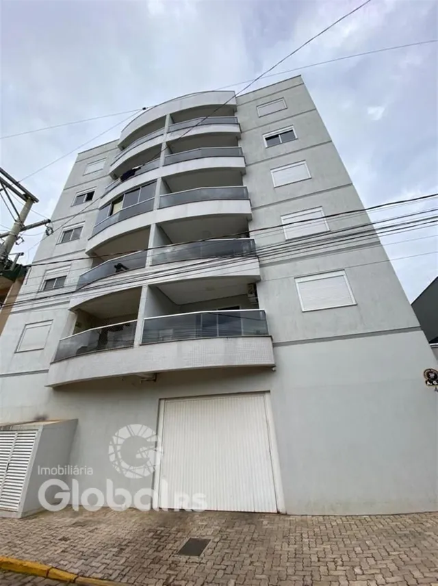 Fachada de um prédio residencial em Lajeado, Brasil.