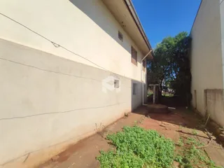 Fachada externa de uma residência em Lajeado, Brasil.