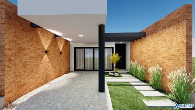 Casa geminada com 2 dormitórios