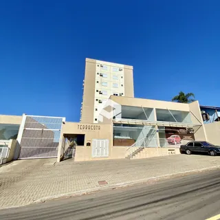 Fachada de um prédio residencial em Lajeado, Brasil.