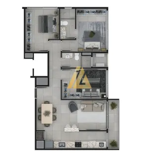 Apartamento com 2 dormitórios, foto 31