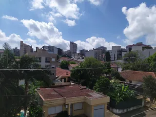 Vista aérea de uma área residencial em Lajeado, Brasil.