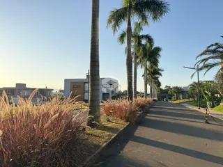 Vista da fachada de uma residência em Lajeado, Brasil.