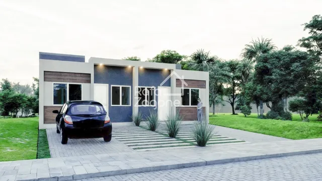 Casa geminada com 2 dormitórios