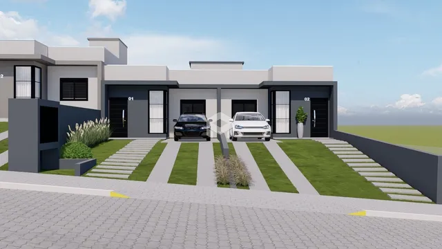 Casa geminada com 2 dormitórios, foto 2