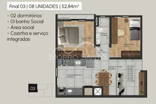 Apartamento com 2 dormitórios, foto 11