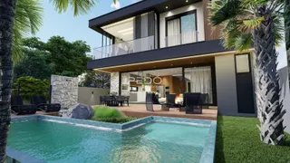 Casa moderna com piscina e jardim em Lajeado.