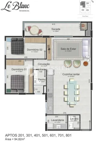 Apartamento com 2 dormitórios, foto 12