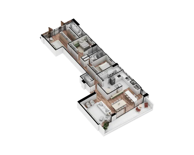 Apartamento com 3 dormitórios, foto 5