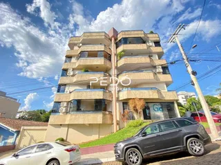 Fachada de um prédio residencial em Lajeado, Brasil.