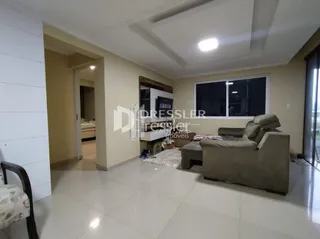 Sala de estar de um imóvel em Lajeado, Brasil.