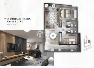 Apartamento com 2 dormitórios, foto 7