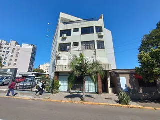 Fachada de um prédio residencial em Lajeado, Brasil.