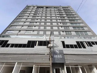 Fachada de um prédio residencial em Lajeado, Brasil.