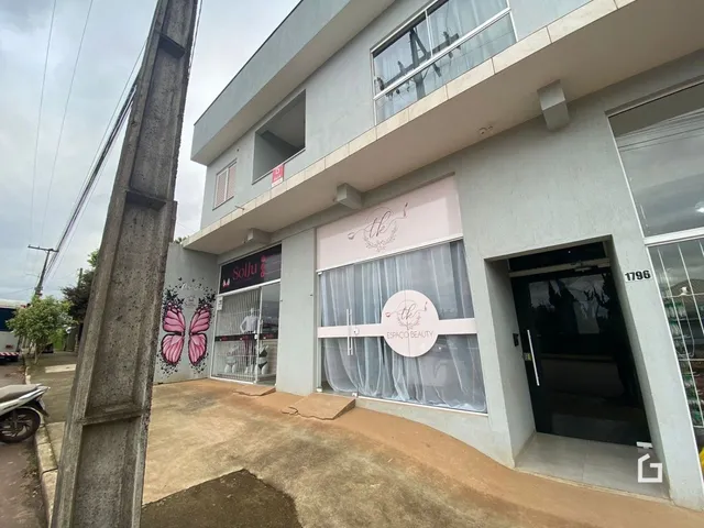 Fachada externa de um prédio em Lajeado, Brasil.