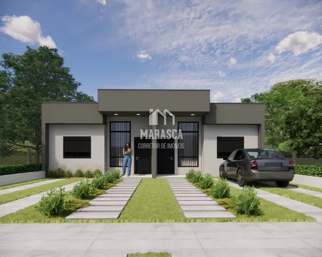 Casa geminada com 2 dormitórios