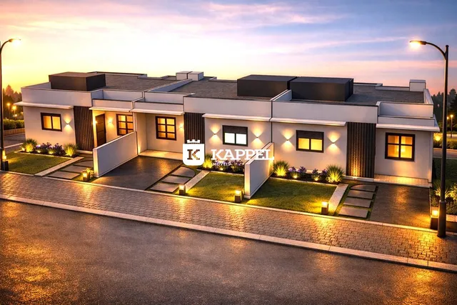 Casa geminada com 2 dormitórios