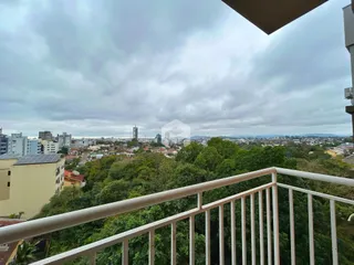 Vista da paisagem urbana de Lajeado a partir de um terraço.