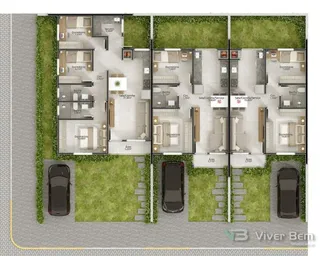 Casa geminada com 3 dormitórios, foto 1