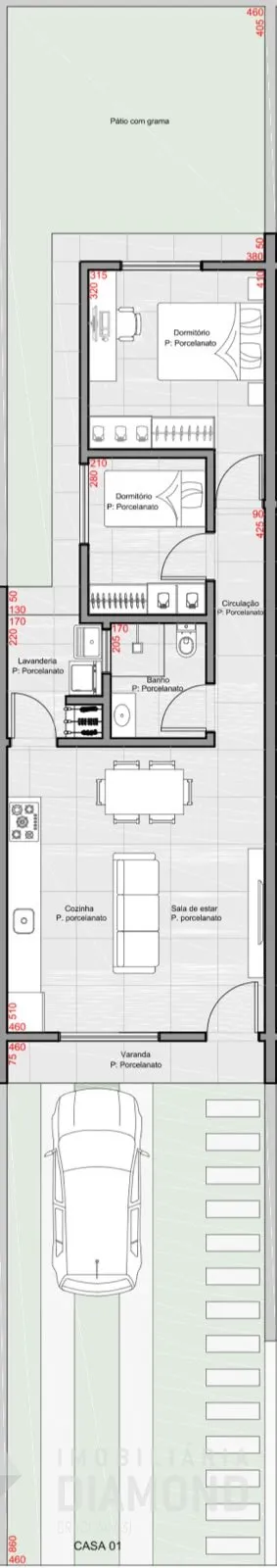 Casa geminada com 2 dormitórios, foto 4