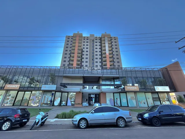 Fachada de um prédio residencial em Lajeado, Brasil.