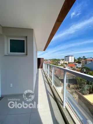 Vista da varanda de um imóvel em Lajeado, Brasil.