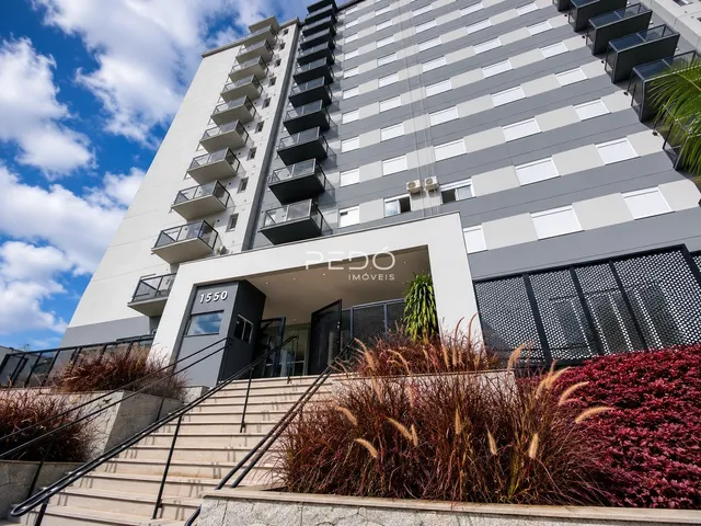 Fachada de um prédio residencial em Lajeado, Brasil.