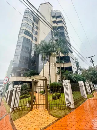 Fachada de um prédio residencial em Lajeado, Brasil.