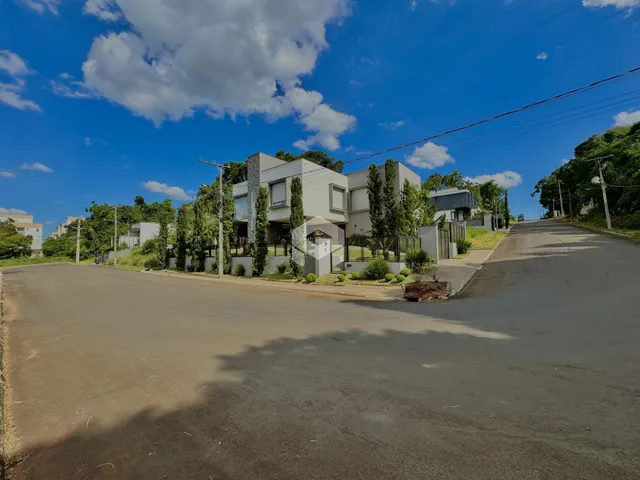 Fachada de uma residência em Lajeado, Brasil.